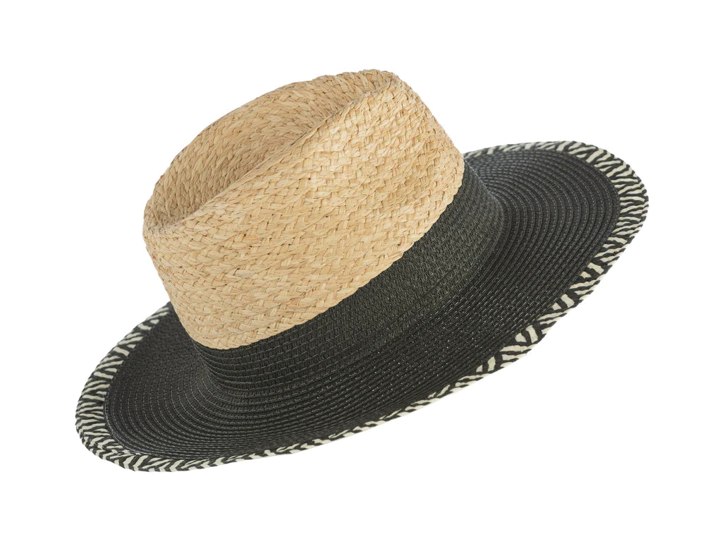 Shiraleah Ricci Sun Hat, Black