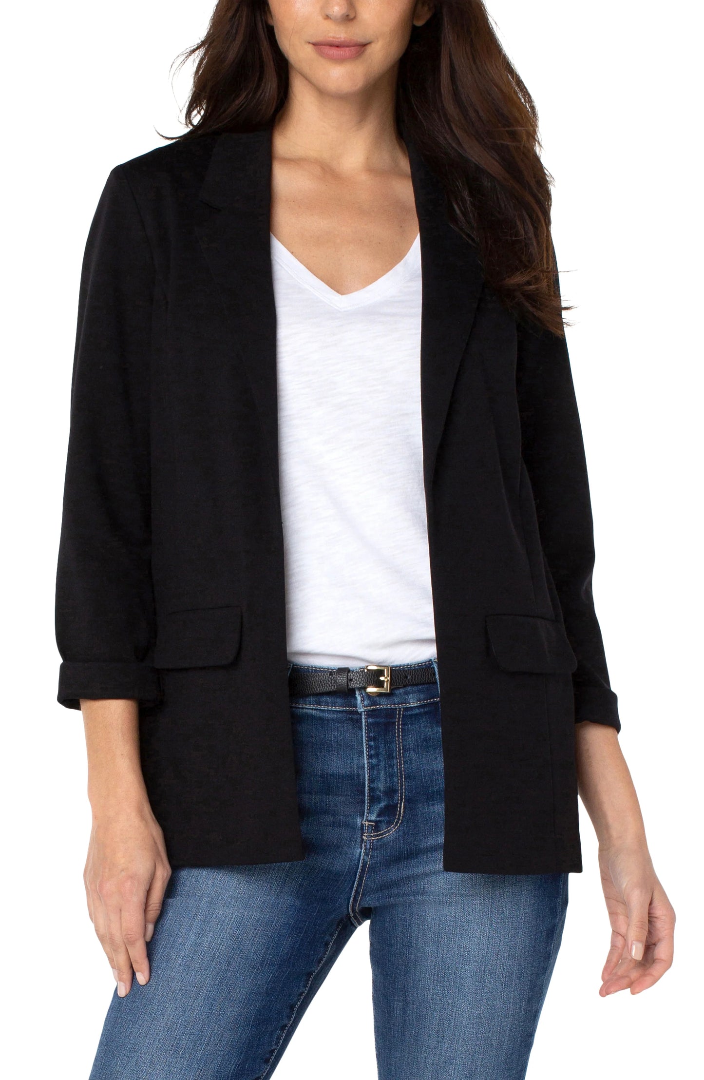 Boyfriend Blazer in Black