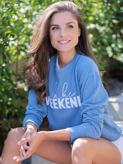 Lake weekend sweatshirt