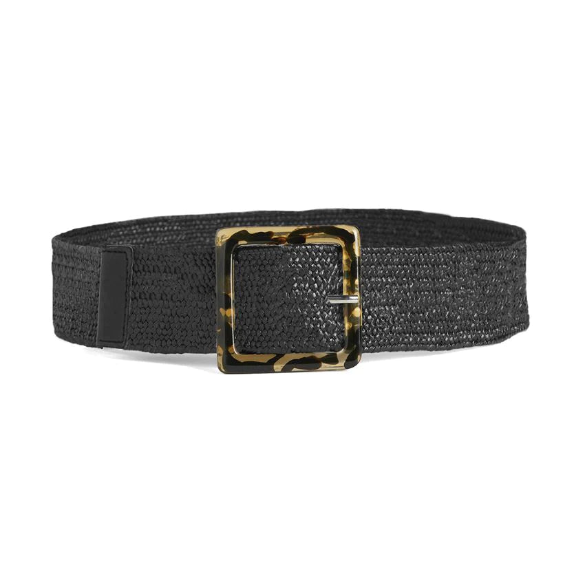 Eze Elastic Belt w/Tortoise-Black OS