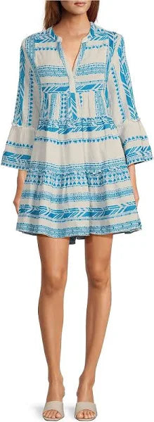 Natural Boho Print Dress