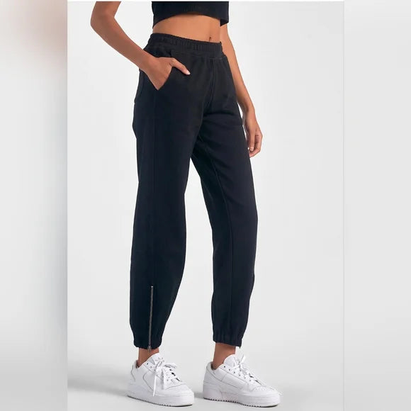 Jogger Pant w/ Ankle Zipper