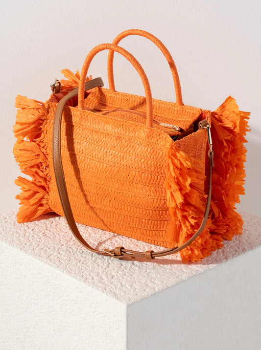 Sarah Mini Tote, Orange